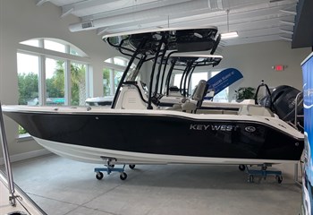 2023 Key West 219 FS Black/White Boat